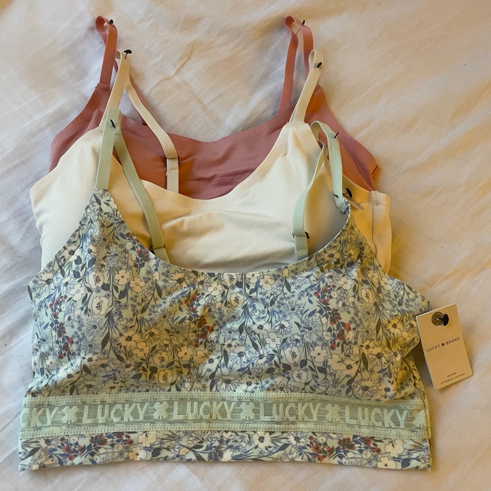 🧚🏼‍♀️Pack of Lucky Brand Bralettes🧚🏼‍♀️